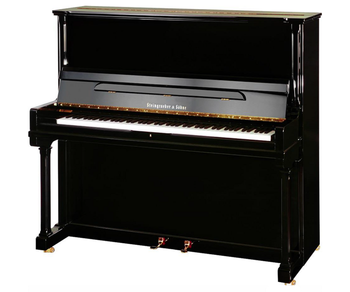 Steingraeber-Klavier 138T, schwarz poliert