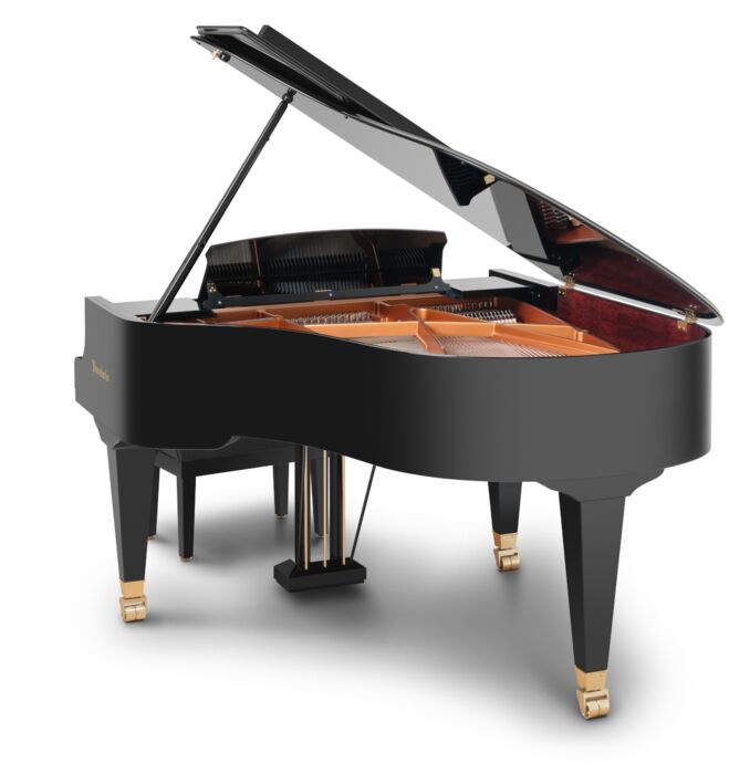 Bösendorfer - Modell Grand Piano 185VC, schwarz, offener Flügel