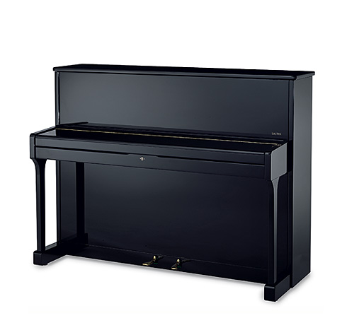 Sauter-Klavier Carus 112, schwarz poliert